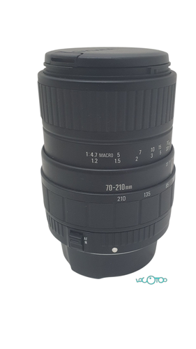Objetivo SIGMA 70-210MM F4-5.6 UC-II 70-210