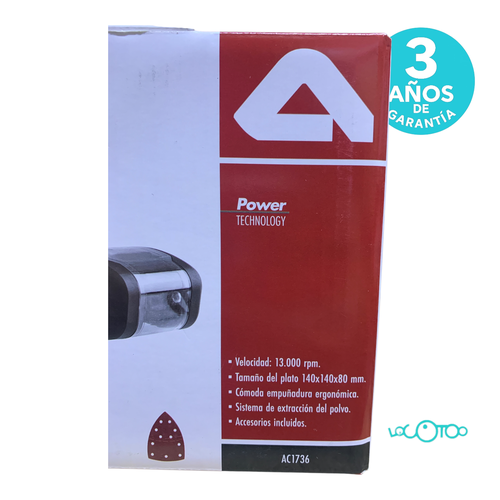 Lijadora Eléctrica AICER AC1736 Delta 180 W