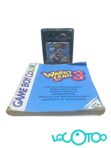 WARIO LAND 3 GAME BOY 