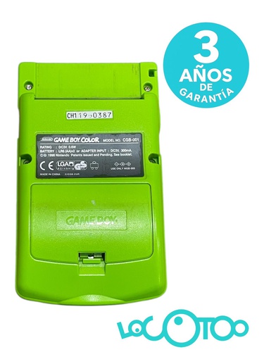 NINTENDO GAME BOY COLOR CGB-001