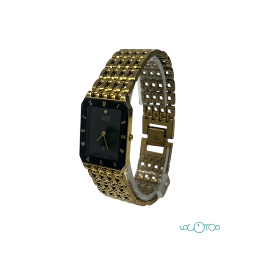 Reloj Pulsera CITIZEN VINTAGE DORADO NEGRO 