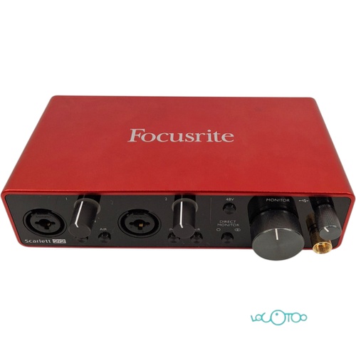TARJETA DE SONIDO FOCUSRITE SCARLETT 212
