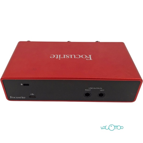 TARJETA DE SONIDO FOCUSRITE SCARLETT 212