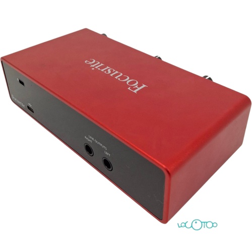 TARJETA DE SONIDO FOCUSRITE SCARLETT 212