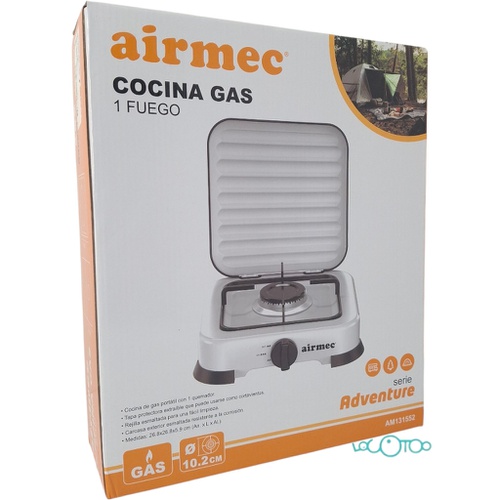 COCINA DE GAS 1 FUEGO AIRMEC  SERIE ADVENTU