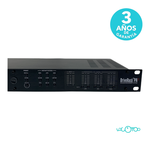 Varios Equipamiento Sonido DBX DRIVERACK PA