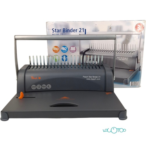 ENCUADERNADORA PEACH STAR BINDER 21 PB200-2