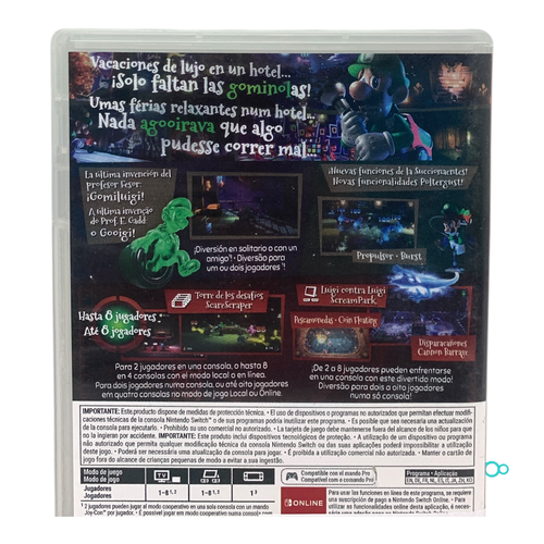 Videojuego NINTENDO SWITCH LUIGI'S MANSION 