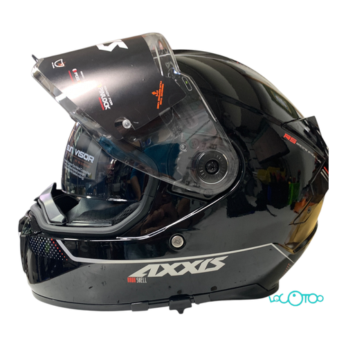 Casco AXXIS HAWK SW Integral Con Visera Sol