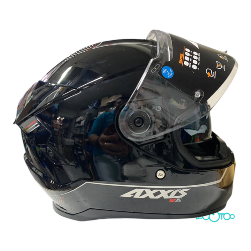 Casco AXXIS HAWK SW Integral Con Visera Sol