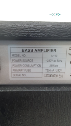 Amplificador Bajo ROCHESTER A-10 26 W
