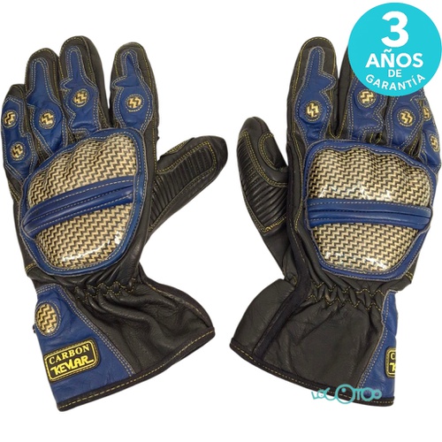 GUANTES DE MOTO CARBON KEVLAR