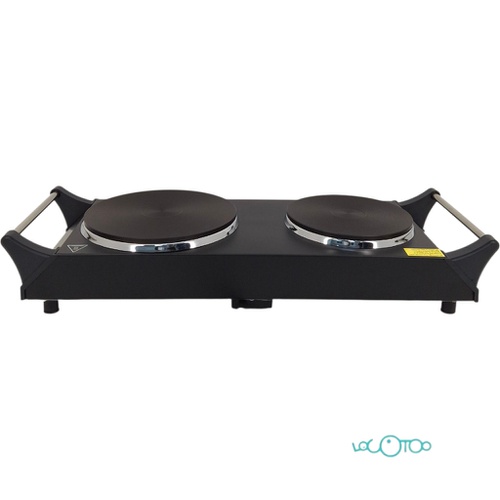 PLACA DE COCCIÓN ELÉCTRICA DURONIC HP2BK