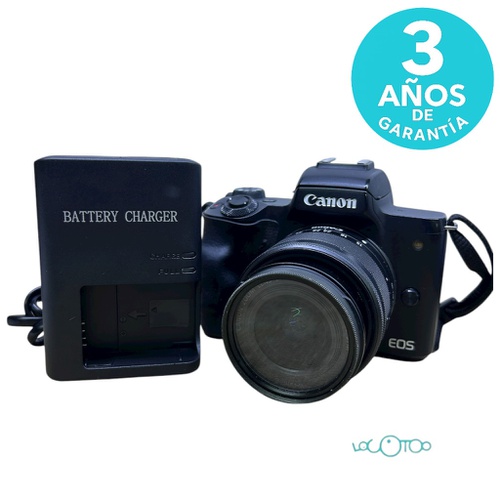 CANON EOS M50 + CANON EF-M 15-45MM 