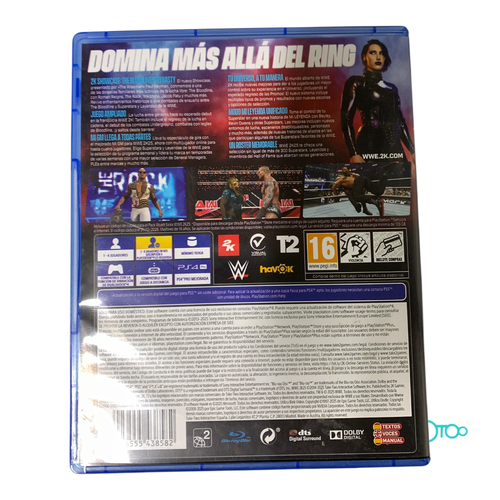 Videojuego SONY PS4 WWE 2K25