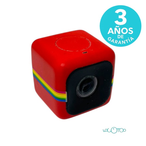 POLAROID CUBE CÁMARA ROJA