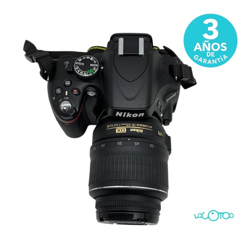 Cámara Réflex NIKON D5100 18-55 mm 16.2 SDH