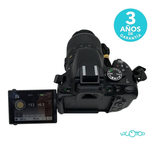 Cámara Réflex NIKON D5100 18-55 mm 16.2 SDH
