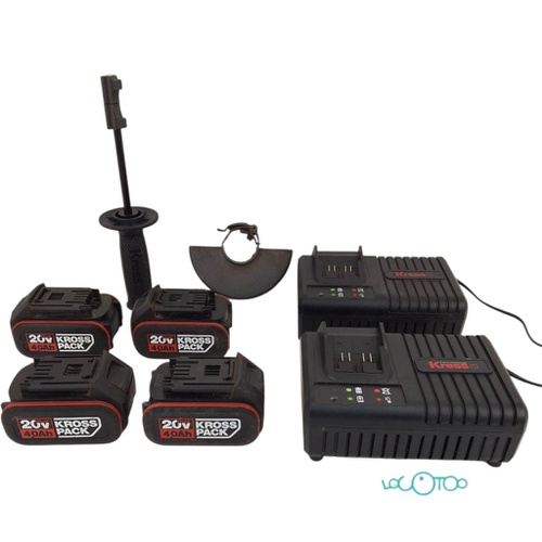 TALADRO Y AMOLADORA A BATERIA KRESS KUC33 +