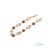 PULSERA ORO 18K CON CORAL