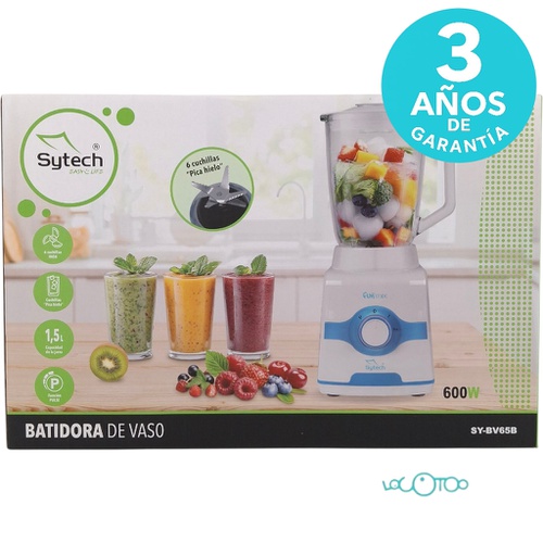 BATIDORA DE VASO SYTECH 600W (SY-BV65B)