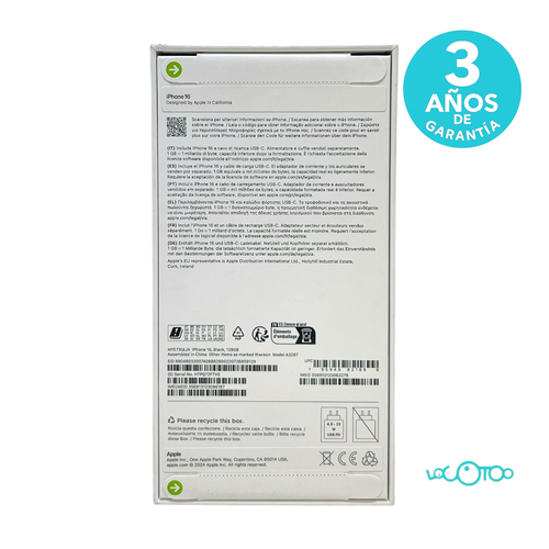 APPLE IPHONE 16 128GB