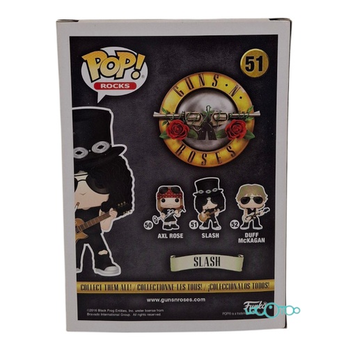 FUNKO POP! SLASH GUNS N ROSES Nº51