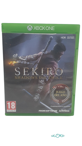 Videojuego XBOX ONE SEKIRO: SHADOWS DIE TWI