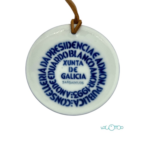 SARGADELOS MEDALLA EDUARDO BLANCO AMOR 1933