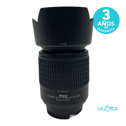Objetivo NIKON AF-S NIKKOR 55-200MM