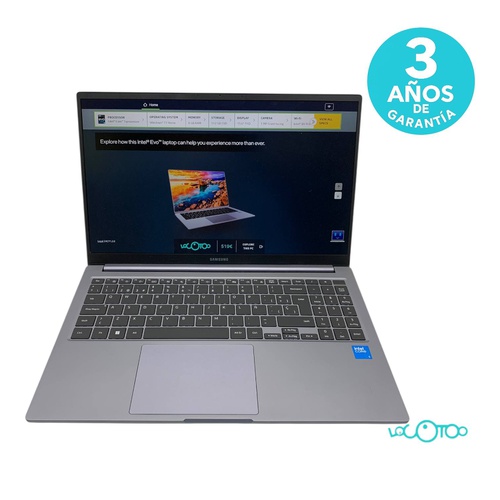 Portátil SAMSUNG GALAXY BOOK 4 512 GB SSD 8