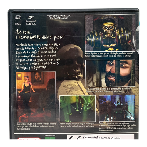 Videojuego NINTENDO GAMECUBE ETERNAL DARKNE