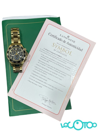 RELOJ LANSCOTTE TACHMETER CHRONOGRAPH 