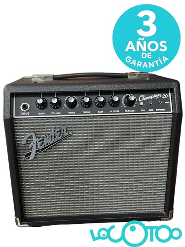 AMPLIFICADOR FENDER CHAMPION 20