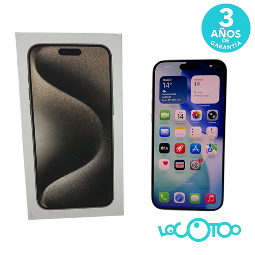 Smartphone APPLE IPHONE 15 PRO MAX 6,7 '' 8