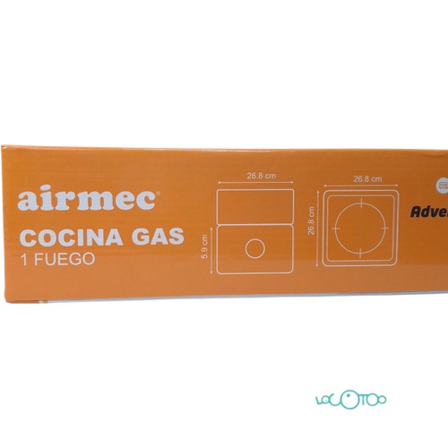 COCINA DE GAS 1 FUEGO AIRMEC  SERIE ADVENTU