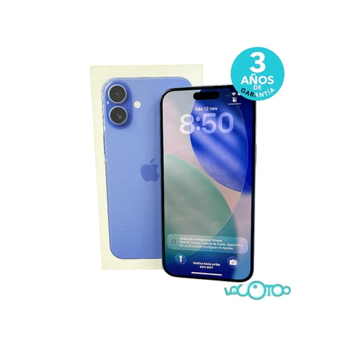 Smartphone APPLE IPHONE 16 PLUS 6,7 '' 8 GB