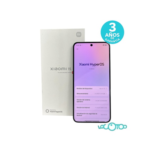 Smartphone XIAOMI 15 6,36 '' 16 GB 512 GB 4