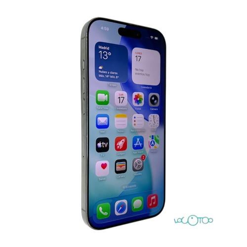 IPHONE 16 PRO 256GB - PLATA