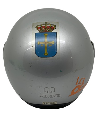 Casco MITAKA GRIS Jet Clip Talla XXL