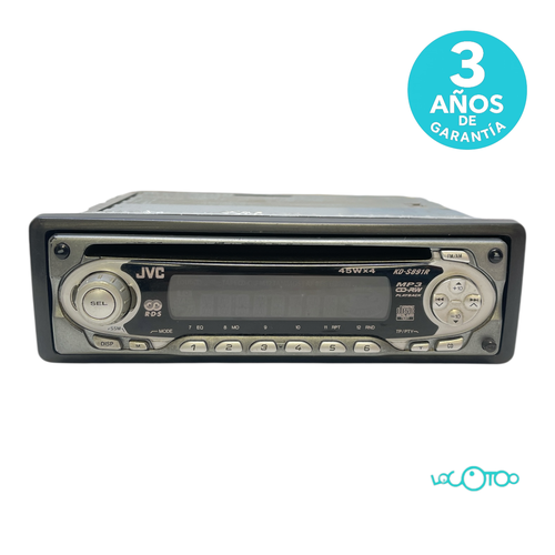 Autorradio JVC KD-S891R 45x4 W Lector CD
