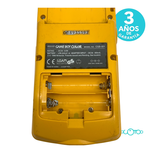 Consola Portátil NINTENDO GAMEBOY COLOR (CG