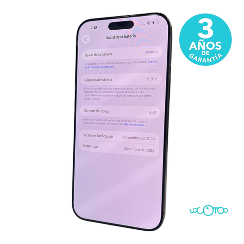 Smartphone APPLE IPHONE 16 PRO MAX Libre 6,