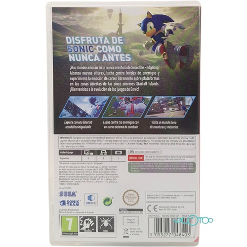 SONIC FRONTIERS NINTENDO SWITCH
