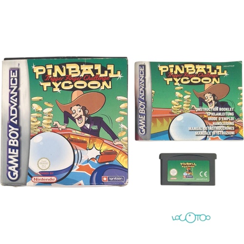 PINBALL TYCOON NINTENO GAMEBOY ADVANCE