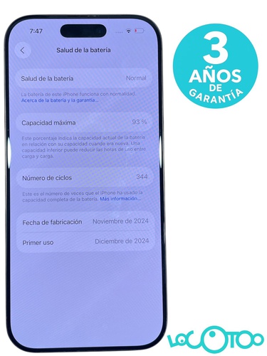  APPLE IPHONE 16 PRO  128 GB 