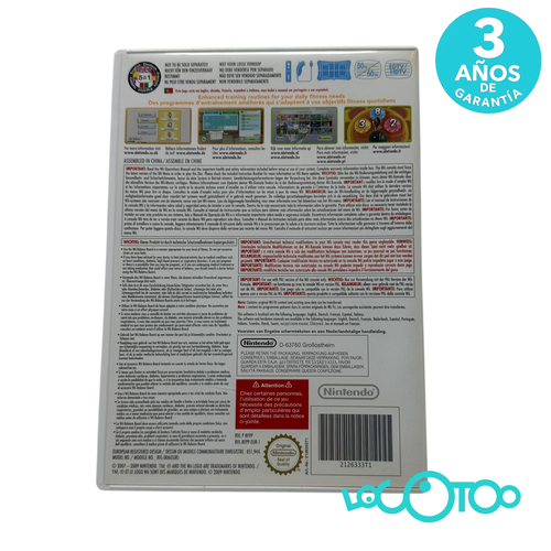Videojuego NINTENDO WII WII FIT PLUS