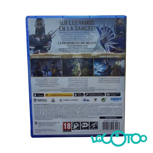 MORTAL KOMBAT 1 ED. PREMIUM SONY PS5