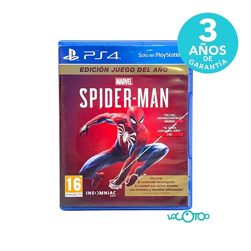 MARVEL'S SPIDER-MAN GOTY PS4