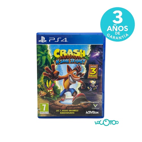 CRASH BANDICOOT: NSANE TRILOGY PS4